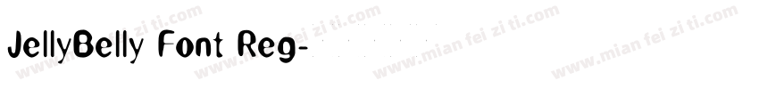 JellyBelly Font Reg字体转换